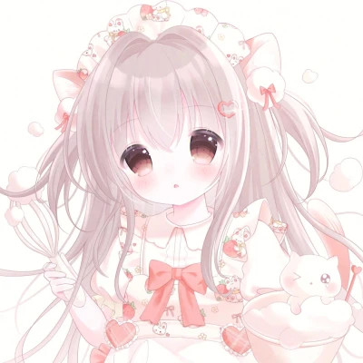 少女头像 动漫 可爱 梦幻