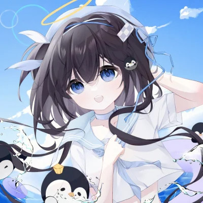 少女头像 动漫 可爱 梦幻