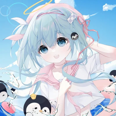 少女头像 动漫 可爱 梦幻