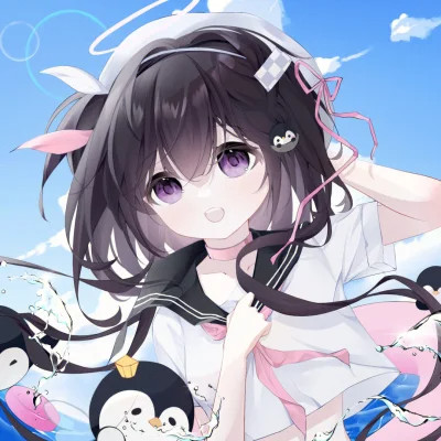 少女头像 动漫 可爱 梦幻