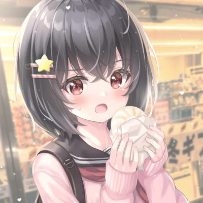 少女头像 动漫 可爱 梦幻