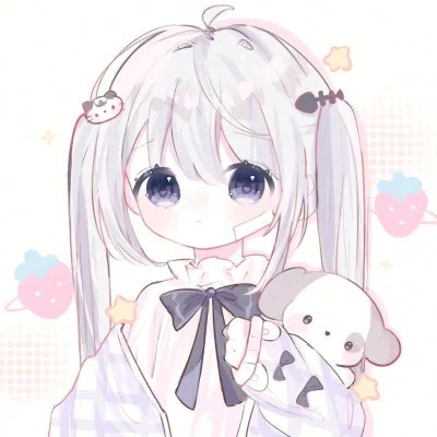少女头像 动漫 可爱 梦幻