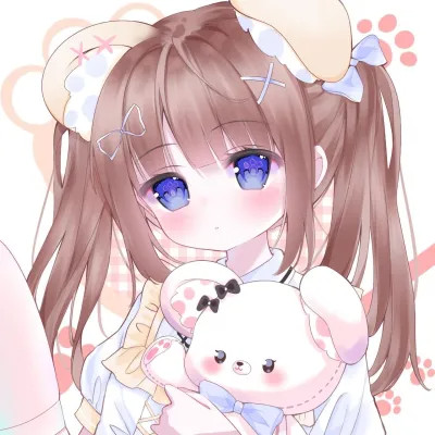 少女头像 动漫 可爱 梦幻