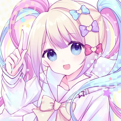 少女头像 动漫 可爱 梦幻