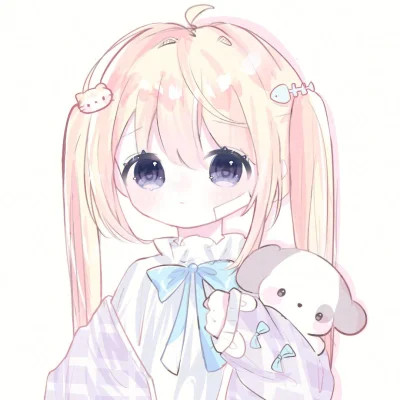 少女头像 动漫 可爱 梦幻