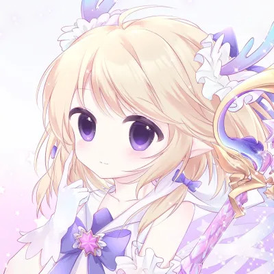 少女头像 动漫 可爱 梦幻