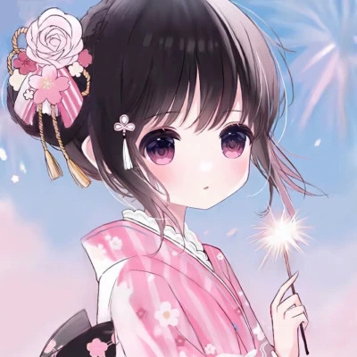 少女头像 动漫 可爱 梦幻