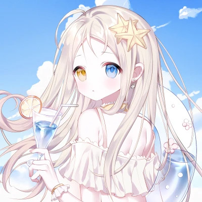 女生唯美梦幻动漫卡通头像