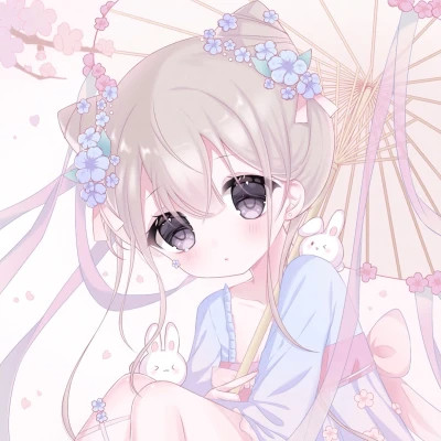 女生唯美梦幻动漫卡通头像