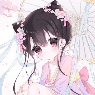 女生唯美梦幻动漫卡通头像