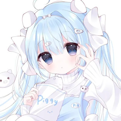女生唯美梦幻动漫卡通头像
