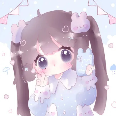 女生唯美梦幻动漫卡通头像
