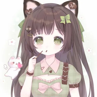 女生唯美梦幻动漫卡通头像