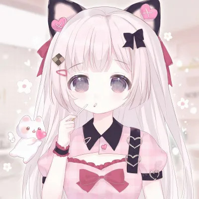 女生唯美梦幻动漫卡通头像