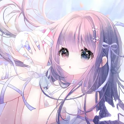 女生唯美梦幻动漫卡通头像