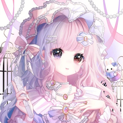 女生唯美梦幻动漫卡通头像