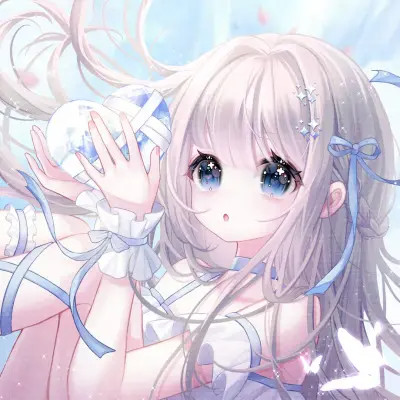 女生唯美梦幻动漫卡通头像