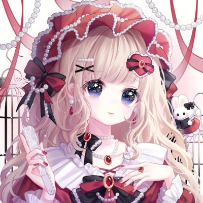 女生唯美梦幻动漫卡通头像