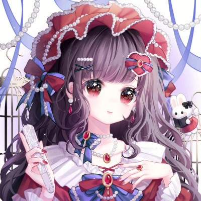女生唯美梦幻动漫卡通头像