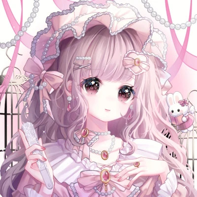 女生唯美梦幻动漫卡通头像