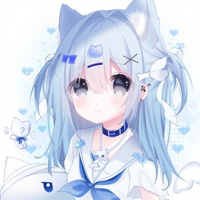 女生唯美梦幻动漫卡通头像
