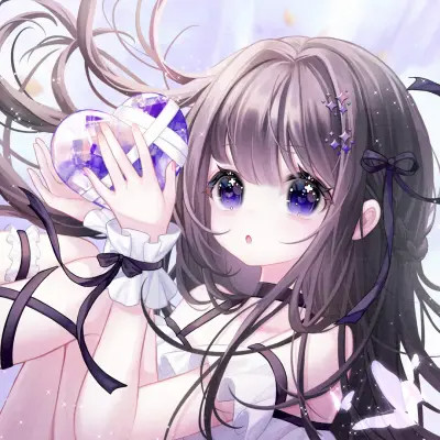 女生唯美梦幻动漫卡通头像