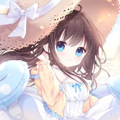 女生唯美梦幻动漫卡通头像