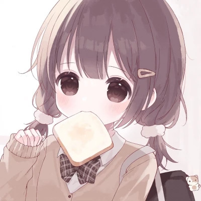 女生唯美梦幻动漫卡通头像