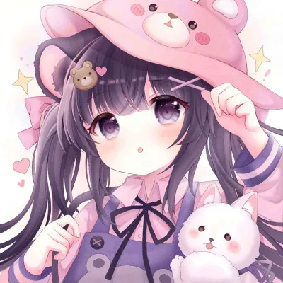 少女头像 动漫 可爱 梦幻 漂亮