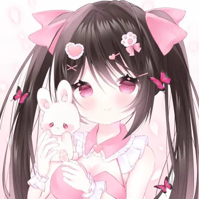 少女头像 动漫 可爱 梦幻 呆萌
