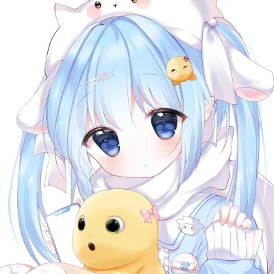 少女头像 动漫 可爱 梦幻 呆萌
