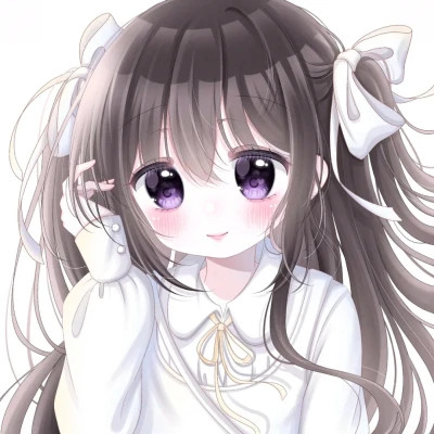 少女头像 动漫 可爱 梦幻 呆萌