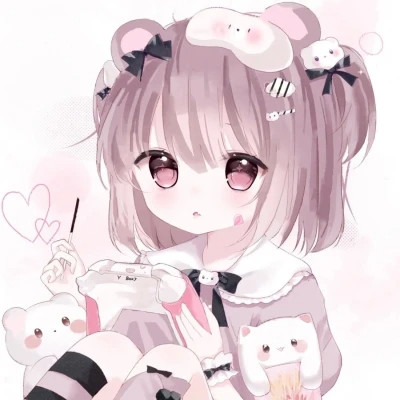 少女头像 动漫 可爱 梦幻 呆萌