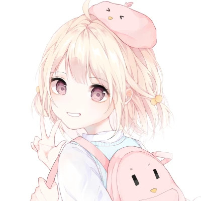 少女头像 动漫 可爱 梦幻 呆萌
