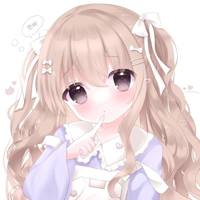 少女头像 动漫 可爱 梦幻 呆萌