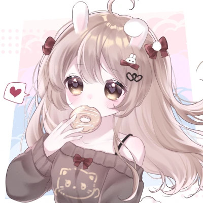 少女头像 动漫 可爱 梦幻 呆萌