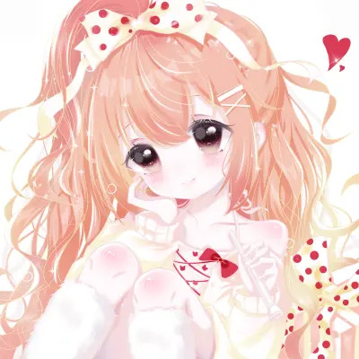 少女头像 动漫 可爱 梦幻 呆萌