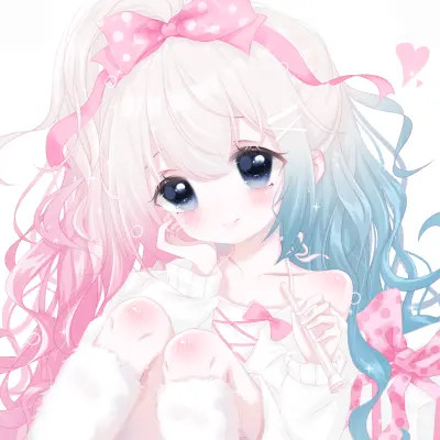 少女头像 动漫 可爱 梦幻 呆萌