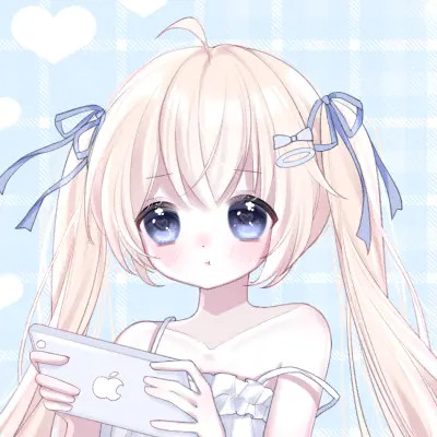少女头像 动漫 可爱 梦幻 呆萌