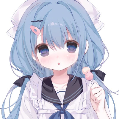 少女头像 动漫 可爱 梦幻 呆萌