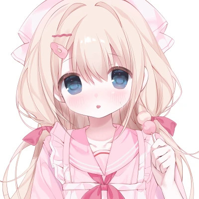 少女头像 动漫 可爱 梦幻 呆萌