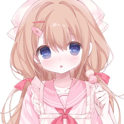 少女头像 动漫 可爱 梦幻 呆萌