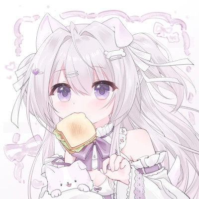 少女头像 动漫 可爱 梦幻 呆萌