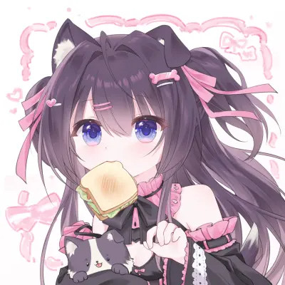 少女头像 动漫 可爱 梦幻 呆萌
