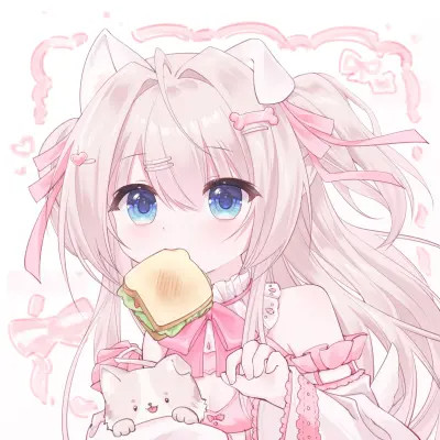 少女头像 动漫 可爱 梦幻 呆萌