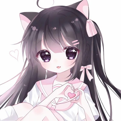 动漫 女孩 头像 可爱 梦幻