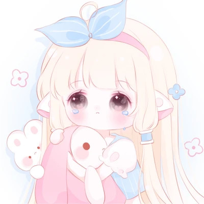 少女可爱梦幻仙气头像动漫