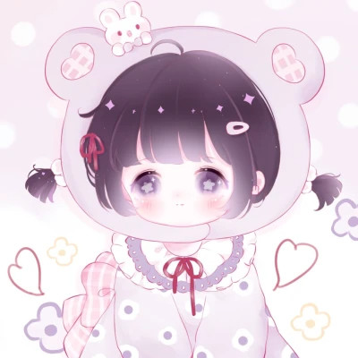 少女可爱梦幻仙气头像动漫