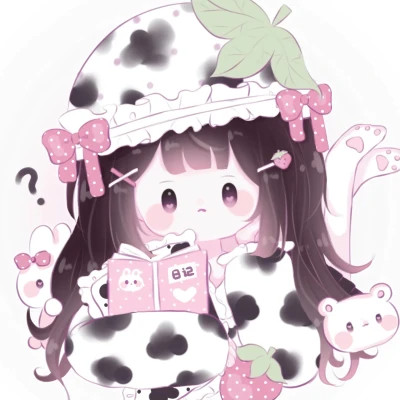 少女可爱梦幻仙气头像动漫