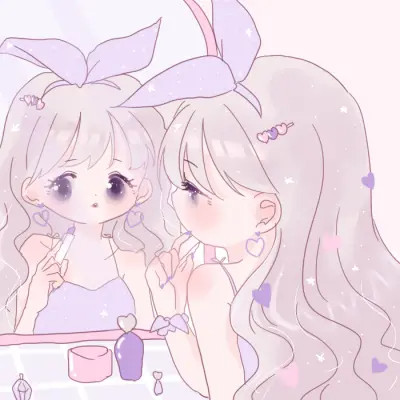 可爱梦幻少女心动漫头像